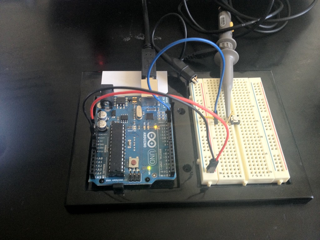 arduino pull up resistor wire library